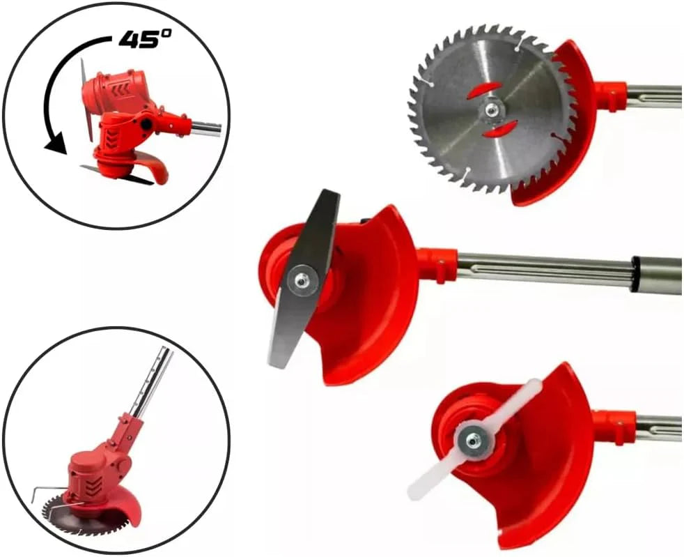 Guadaña Podadora De Cesped+2baterias 48v