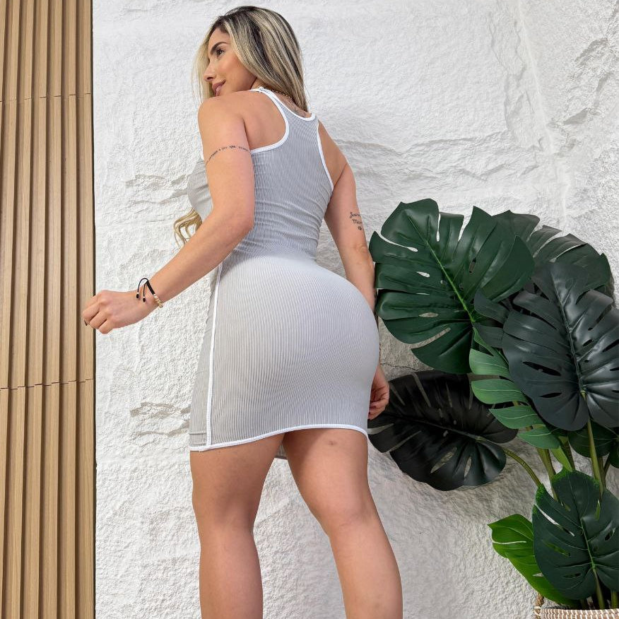 Vestido Rib® BODY LINE